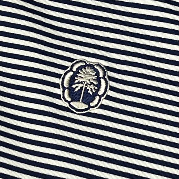 Donald Ross Striped Mens Polo Golf Tennis Short Sleeve Summer Shirt - Picture 3 of 5